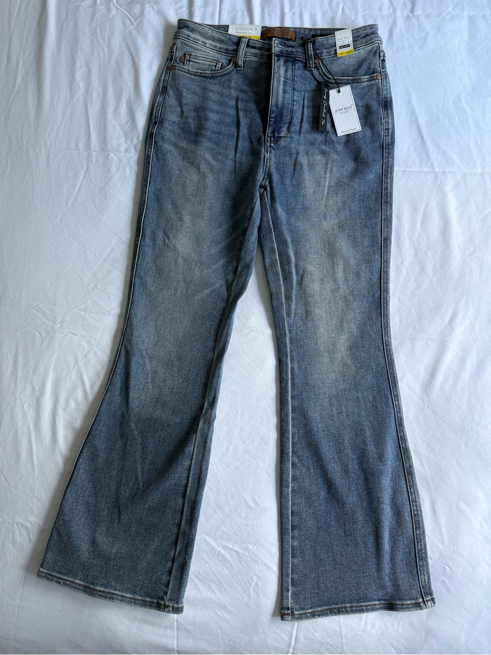 Judy Blue Washed Blue Boot Cut Jeans